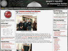 Tablet Screenshot of pr-if.org